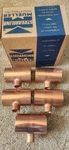 (5) Pcs Mueller Streamline 2" X 3/4" C Copper Tee W40106 Wt-600 Box Of 5. Fixed Price $45.00.