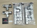 Hy-lok 316 Stainless 1/2" Tube Compression Union Tee Cta-8-s316 Lot Of 10 New. Fixed Price $150.00.