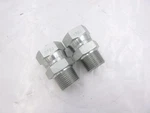 2 Pack Parker Straight Pipe Swivel 1" Nptf Male X 3/4" Npsm. Fixed Price $24.99.