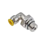 Parker 169plp-6m-m5 Metric Metal Push-to-connect Fitting, Brass, Silver. Fixed Price $8.79.