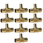 10 Pieces Xfitting 3/4'' X 1/2'' Pex B Reducing Tee. Fixed Price $34.26.