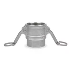 Cam And Groove Coupler, Female, Typer D, 2 In Coupler Size, 3lx32. Fixed Price $21.59.