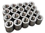 25pcs Swagelok 4452k114 1/2" Fpt 316ss Banded Coupling, Stainless Steel, 150lb. Fixed Price $109.99.