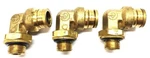 Parker 1/2"od Quick Connect X M16-1.5 Brass 90-degree Elbow Lot Of 3 Nos. Fixed Price $30.86.