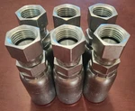 Hyd Crimp Fitting Straight Jic 6x6 (3/8 Hose) Usa Quality (6pack). Fixed Price $45.00.