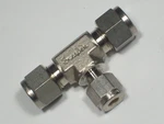 1- Swagelok Stainless Steel Reducing Tee Union, 3/8" X 1/4", Ss-600-3-6-4. Fixed Price $36.89.