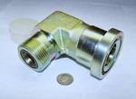 16-20loeq2-s 694-16-20 New Elbow Adapter 1" Male Orfs X 1-1/4" Code 62 Flange. Fixed Price $29.44.