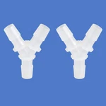 Quickun 5/8" Hose Barb Fitting Equal Barbed Y Shaped 3 Way 5/8", Pack Of 2. Fixed Price $11.88.