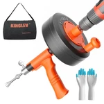 Drain Snake, 25ft Flexible Steel Auger With Drill Adapter, Pl... Fast Ship. Fixed Price $43.99.