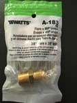 Watts A-183 Male Flare To Half Pipe Mip Union Coupling 3/8" X Fitting. Fixed Price $11.96.
