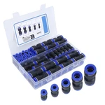 80 Pack Quick Connect Air Hose Fittings Straight Push Connector Set .... Fixed Price $35.11.