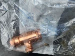 (2 Pack) Fnw 1-1/4 X 1 1/2 In. Reducing Copper Press Tee, Fnw5v4776hgd. Fixed Price $24.98.