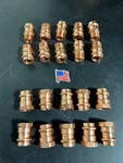 20 - Nibco Propress Copper 3/4" Male + Female Pro Press Adapters Viega *usa*. Fixed Price $75.00.