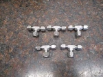 Lot Of 5 Hy-lok 316 Stainless 3/4" Tube Compression Union Tee Cta-4-s316. Fixed Price $39.99.
