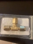 Swagelok 1/8 In Union Tee, Brass , Agilent Part No: 0100-0090/swagelok: B-200-3. Fixed Price $29.99.