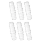 Welwik 6pcs Plastic Hose Barb Fitting White Pipe 12mm,. Fixed Price $10.16.