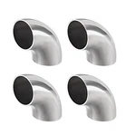 Stainless Steel Pipe Fitting Long Radius Elbow Butt-weld 1-1/2" Od 1.5mm 4pcs. Fixed Price $19.03.