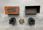 Vintage Boston Gear Works Fcr-15 3/4 Bore Fcbb 15 Three-jaw Coupling W/ Box Usa. Fixed Price $23.00.