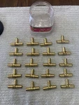 Apollo 1/2 In. Brass Pex-b Barb Tee Pro Pack (20 Pack) Model # Apxt1225jr. Fixed Price $15.00.