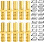 2 Pieces Brass Hose Barb Reducer, 1/2 Inch To Id With 4. Fixed Price $14.99.