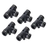 Lokocar 3/8" Od Nylon Air Line Quick Release Pneumatic Connectors Fittings 5pcs. Fixed Price $10.99.