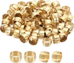 Patikil 100pcs Brass Compression Sleeves Ferrules, Tube Od 9/16" Fit. Fixed Price $30.61.