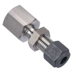 Parker 4-4 Gh2bz-ss 1/4" Cpi X Fnpt Ss Female Bulkhead Connector. Fixed Price $47.99.