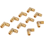 Ltwfitting Brass Pipe Male 90 Deg Elbow Fitting 1/4-inch Npt Fuel(pack Of 10). Fixed Price $23.99.