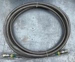 Aeroquip Parker P5400-s5-8 Both Ends, 10 Stainless Braid 1/2 Coolant Hose, New. Fixed Price $149.99.