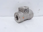 245504 New-no Box; Industry-std 20yc06 Pipe Tee; Ss-316; 1/2npt; Class 3000. Fixed Price $48.45.
