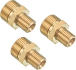 Patikil Pipe Fitting, M22 To M14 Male Thread Hex Extension X M14, Gold. Fixed Price $12.64.