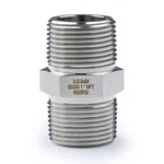 U.s. Solid 1pc Stainless Steel Pipe Fitting Hex Nipple Mnpt 1" X. Fixed Price $17.09.