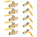 10 Pack 1/2" Press Ball Valve Fittings With Epdm O-ring 1/4-turn Full Port Le.... Fixed Price $108.25.