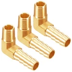 Uenede 3pcs Brass 1/8" Npt Male To 3/8" Barb 1/8mnpt(3/8"od)-3/8"barb,. Fixed Price $17.99.
