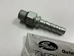 Gates G20120-0606 Hose Fitting Male O-ring Boss, 3/8" Id, 9/16"-18 Thread. Fixed Price $15.96.