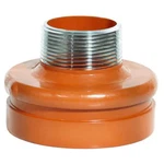 Gruvlok 0390037182 Ductile Iron, Straight, 4 In X 3 Npt. Fixed Price $128.99.