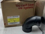 Box Of 15 Charlotte Pipe 1/4 Bend 90 Elbow Abs003021000ha Abs Spg X Hub. Fixed Price $92.34.