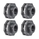 4pcs G1/2 Female 1.38" Male Bulkhead Fitting Tube Adaptor With Silicone Gasket. Fixed Price $18.32.