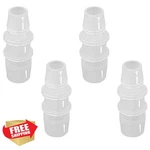 Anptght 1/2" To 3/8" Hose Barb Reducer Plastic Adapter 4pk Fuel Air Pipe. Fixed Price $20.00.
