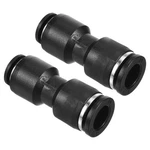 10mm To 8mm Reduction Air Pressure Connection Pipe Fitting, 2pcs, Black. Fixed Price $7.15.