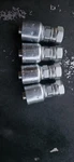 Parker Straight Steel Crimp-to-hose Barb Fittings 3/4" X 1/2" Female-male Set. Fixed Price $75.00.