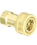 Dixon Valve 4hf4-b Brass Iso-b Interchange Hydraulic Fitting, Coupler, 1/2" Qty5. Fixed Price $74.99.