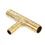 Uxcell Reducing Barb Hose Fitting Tee T Shape Pipe Connector Brass 3/8" X. Fixed Price $11.64.
