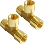 Joywayus 1/8 Npt Threaded Brass Pipe Fitting Tee T 3 Way Inch,. Fixed Price $10.29.
