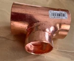 Nibco 911 2x2x1-1/2 Dwv Reducing Tee Wrot Copper H098300. Fixed Price $15.99.