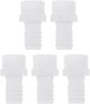 Plastic Hose Barb Fitting 5/8" Id G3/4 Male Connector Pp White. Fixed Price $10.94.