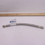 Proflo Faucet Reinforced Flexible Connectors Stainless Steel And Pvc Pfx146430. Fixed Price $10.50.
