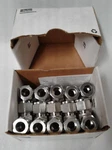 Box Of 10 Parker 8et8-316 Compression Fitting Stainless Steel 1/2" A-lok 316 Ss. Fixed Price $385.00.