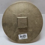 Jones Stephens P50600 6" Brass Screw Raised Head Plug Cleanout. Fixed Price $30.00.