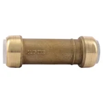 Sharkbite Uip3016 Push-fit Coupling Fitting, 3/4 In Tube Size, Brass, Brass. Fixed Price $24.89.